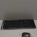 Logitech MK270 Wireless Keyboard and Mouse Combo for Windows, 2.4 GHz Wireless, Compact Mouse, 8 Multimedia and Shortcut Keys, 2-Year Battery Life, for PC, Laptop - Black