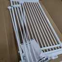 Gardner Pet 51"-87" Extra Tall Cat Gate for Doorway, Wide Adjustable 27.56"-37" Baby Gate Included 4 Extension Kits, Pressure Mounted Safety Full Door Gate for Stairs, Studio, Kitchen (White)