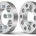 OCPTY 5x100 to 5x112 Wheel Adapters 1 inch for Corolla Accessories 5LUG Real Forged Spacers with 12x1.5 ThreadSize 57.1mm Hub Bore fits 1985-1989 for Century 2PCS