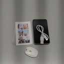 Vlog Selfie Monitor Screen for iPhone & Android, Audio Sync Built-in Speaker, Wireless Magnetic Phone Back Camera Monitor with Remote Control for Selfie Vlog Live Stream TikTok (Grey)