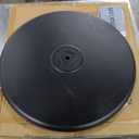 Round Metal Table Base - 24 Inch Cast Iron Base with 4 x 25 Inch High Metal Column for Indoor Outdoor Restaurant