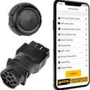 Diesel Laptops Heavy Duty Truck Scanner with DPF Regens Diesel Decoder Mobile Diagnostic Tool for Use with Cummins, Volvo, Paccar, International Vehicles and Repair Information for iOS & Android