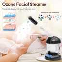 2 in 1 Hair Steamer for Natural Hair & Ozone Facial Steamer
2-in-1 hair and facial steamer for deep conditioning natural hair and daily skincare,for Personal Care Use at Home or Salon