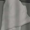 NICETOWN Window Curtain Panels - Semi Blackout Rod Pocket Curtain Set for Bedroom (White, 2 Panels, 42 by 48)