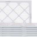 Amazon Basics 16x25x1 Air Filter 6-Pack, MERV 11 Electrostatic AC Furnace Filters for Allergies, Captures Dust and Pollen (Actual Size: 15.75" x 24.75" x 0.75")