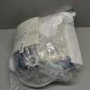 PoKat 23" Blue Table Lamps, Farmhouse Bedside Lamps for Bedroom Set of 2, Ceramic End Table Lamps for Living Room, Traditional Nightstand Desk Lamps, Medium