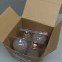 LED Edison Bulb, 25W Equivalent, Soft Warm 2700K, Frosted Glass, Dimmable, 2 Watt E26 Standard Base ST21 LED Bulbs, 4 Pack