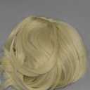 Blonde Bob Wigs for White Women - 12'' Short Bob Wigs With Bangs Natural Fashion Synthetic Wig Colorful Synthetic Hair for Daily Cosplay Halloween