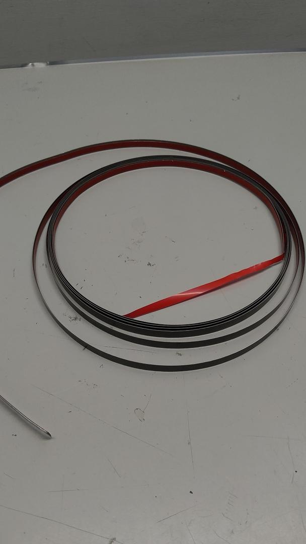 Long Chrome Body Side Molding for Cars, 50 in