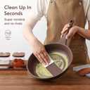 SENSARTE Nonstick Frying Pan Skillet, Non Stick Omelette Pan, Healthy Stone Cookware Chef's Pan PFOA Free, Toffee Brown (8 Inch)