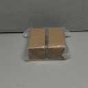 2 Pcs 6 Oz/ 180 ml Clear Pump Dispenser Bottle with Metal Flip Cover Glass Nail Polish Remover Push Down Dispenser Bottle, Refillable Push Down Pump Dispenser, Press Container for Makeup Remover (Rectangle)