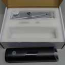 Gravity Electric Salt and Pepper Grinder Set, Adjustable Coarseness, Warm LED Light, One-handed Automatic Operation, Battery Powered, Black, Electric Pepper Mills