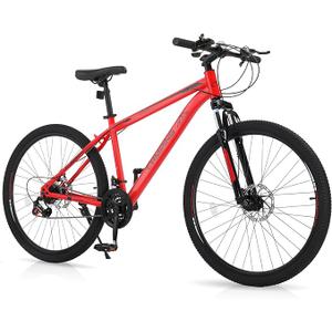 Mountain Bike-26 Inch Mountain Bike- 19 inch Aluminium Frame, 2.1 Inch Tires,9/21-Speed Options, Advanced Suspension Fork, Ergonomic Seat, Disc Brakes