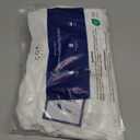 Wrap Around Dust Ruffle Bed Skirt - White - for Queen Size Beds with 12 Inch Drop - Easy Fit Elastic Strap - Adjustable Pleated Bedskirt w/Brushed Fabric - Wrinkle Free - for Women, Men, Kids & Teens