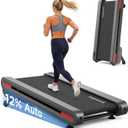 Jogwell Walking Pad Treadmill with 20%/15%/12% Auto Incline, Max 400/350lbs Capacity Treadmills for Home Office Under 35dB, Spacious Running Area, Vertical Storage, 3/3.5HP Brushless, APP
