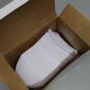 Tanlade 50 Pcs White Serving Bowls 16 oz Square Plastic Bowls Disposable Snack Salad Dishes Small Party Candy Bar Containers Taco Bar Serving Dishes for Buffet Chips Fruit