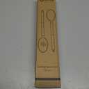 Large Wooden Spoons for Cooking, 2Pack Natural Teak Wood Cooking Spoon Set, Non-Stick Slotted and Corner Spoon, Heat-Resistant Wooden Spatula Spoon for Serving and Mixing