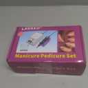 LAVAED Professional Nail Drill Electric Nail File Kit, Nail Filer Electric with 156pcs Sanding Bands and Nail Dril Bits for Acrylic, Gel Nail Manicure and Pedicure, Pink