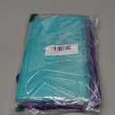 Choice Marts Merchandise Bags 200 Teal & Purple 9"x12" Bags 1.5Mil Thick Glossy With Handles