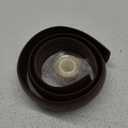 4FT Brown Cord Hider - Extension Cable Cover Power Cord Protector - Soft PVC Wire Covers - Cord Cavity: 0.47" (W) x 0.24" (H)