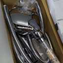 SR SUN RISE Filtered Shower Head with Handheld High Pressure 9 Spray Mode Showerhead Detachable Shower Head Water Softener Filters Beads for Hard Water Remove Chlorine 1 Filter Chrome