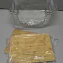 2 Pack Trash Bag Holder, Stackable Trash Bags Dispenser with Bamboo Lid, Extra Large Garbage Bag Holder for Kitchen, Laundry Room, Under Kitchen Sink Organizer