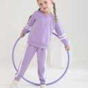 Toddler Girl Clothes Fall Outfits Girls 2 Pcs Sweatsuit Set 18M-6T