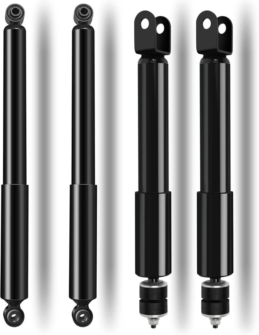 4x Struts AUTOMUTO Shock Absorbers Fits 1999-2006 for Chevy Silverado 1500,1999-2008 for GMC Sierra 1500 with 344381 344386 Auto Shocks - Front Rear