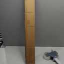 Lazblinds No Drill TDBU Cellular Shades, 31.5" W x 64" H, White