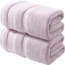 REDKISS 100% Cotton Bath Towels Set of 2, Extra Large Bath Sheets 35 X 70 Inches, 800G, Quick Dry, Ultra Soft & Super Absorbent Bathroom Towel Sets for Bathroom, Gym, Spa, Pool & Hotel, Purple