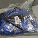 GoHimal Lacrosse Bag Extra Large Lacrosse Backpack with Tow Stick Holder, L-Blue