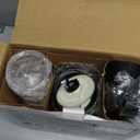 Ganiza Smoothie Blender, 900W Blenders for Shakes and Smoothies, 15-Piece Personal Blender and Grinder Combo for Kitchen, Smoothies Maker with 4 BPA-Free Portable Cup, Nutritious Recipe (Black)