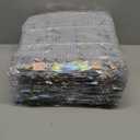 Shimmer Wall Backdrop Sequin Panels 24 Packs-Sparkly Backdrop for Bridal Shower Birthday Backgrounds Advertising Rainbow Silver Ceremony Wedding Parties Panel (6ftx4ft)