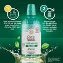 GuruNanda Fresh Breath Mouthwash 12-Hour Fresh Breath & Helps Fight Bad Breath ADA Accepted, Alcohol & Fluoride-Free Oral Rinse Wild Mint, 33.8 oz/1 Liter