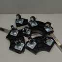 TreeGun Plant Caddy with Wheels Heavy Duty with 8 Lockable Casters, Rolling Plant Stand Adjustable for 8 inch-22 inch Outdoor Indoor Large Plant, Plant Dolly with Wheels Heavy Duty 500lbs Capacity (1 PACK)