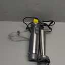 KOIOS Immersion Blender, 1000W Anti-scratch 3-in-1 Hand Blender, Upgraded 12 Speed Stainless Steel Blade Stick Blenders with Turbo Mode, Whisk and Milk Frother, Non-BPA (Silver)