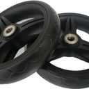 Front Wheels and Tires Kit Compatible with Uppababy Vista 2015-2019 and Vista V2 (not Cruz), set of 2