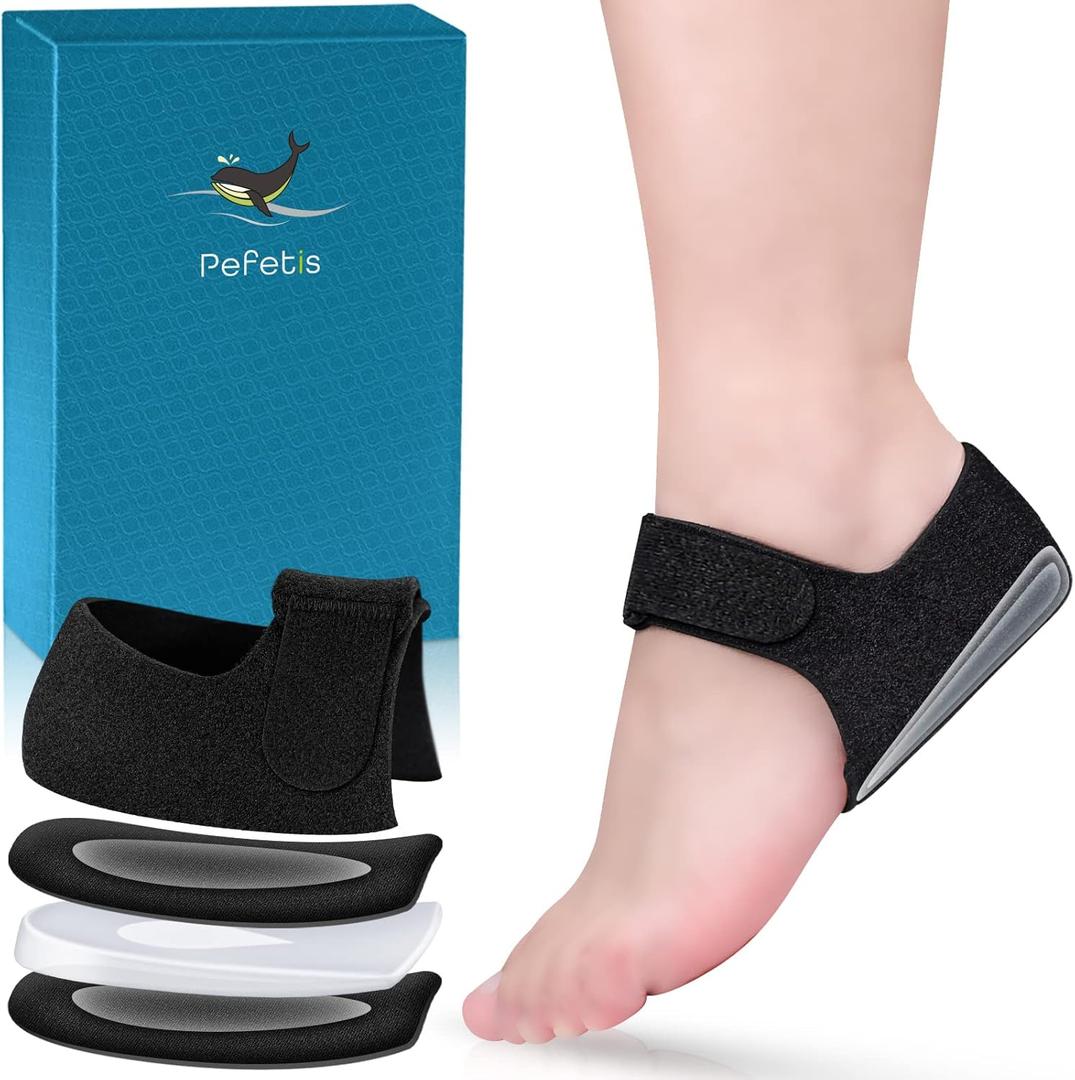 Heel Protectors for Plantar Fasciitis, Heel Cups for Heel Pain,Thickened Gel Heel Cushion for Achilles Tendinitis, Blisters, Cracked Heels Spur Feet Relieve Heel Pain (Black, M 6-10 / W 6-11)