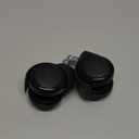 MaxGear 2" Office Chair Wheels Heavy Duty Replacement, Mute Rubber Rotating Desk Chair Caster Wheels, Safe for All Floors Including Hardwood, Only Fits 11mm Stem, NOT for 10mm or IKEA Chairs, Set of 5