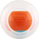 Outward Hound Nina Ottosson Topsy Treat Ball Dog Puzzle Interactive Treat Puzzle Dog Enrichment Dog Toy, Level 1 Beginner, Orange