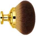 Extra Large Body Makeup Brush For Self Tanner, Leg Makeup &Bronzer Blend,3.6inch Wide-headed Kabuki Brush Provides More Even &Pretty Application, Sunscreen Face& Back Makeup Brush, Wet&Dry Use- Gold