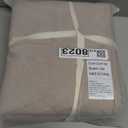 TIPTOE BEAR Queen Duvet Cover Set- 100% Washed Cotton 3 Pcs Soft Comfy Breathable Chic Linen Feel Bedding, 1 Duvet Cover and 2 Pillow Shams