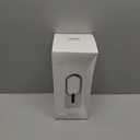 Desk Fan Bladeless, 11.8 Inch Office Fan Small, Quiet, 3 Speed Adjustment, Touch Control, Easy to Clean, Desk Fans Small Quiet, Ideal for Office, Living Room, Bedroom (White/Gold)