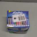 EXPO Chisel Tip Dry Erase Markers Low-Odor Assorted Colors Pack of 36 - Ideal for Classrooms Offices and Homes