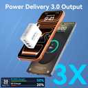 USB C Charger Block, 40W 4 Ports Type C Fast Phone Charging Blocks Cube PD USBC Wall Plug+QC 3.0 USB A Charger Brick Box Power for iPhone 17/16/15/14/13/12 Pro Max, iPad, Samsung Galaxy, Pixel, 2Pack
