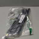 Deluxe Brass Walking Stick with Silver Handle, Elegant Support Cane for Men and Women