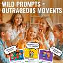 QUOKKA Charades & Guessing Game for Kids & Teens - 120 Hilarious Scenarios & Quirk Cards | Perfect for Family Game Night, Parties, Gifts & Reunions | Ages 8+ | Original Pack