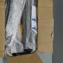 BiJun17 inch Metal Playground Handles,Monkey Bars Indoor Heavy Duty Ceiling Grab Bars for Indoor Outdoor Playgrounds Climbing Frames,Treehouses and Wall ladders (Black Set of 6)