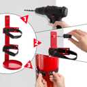 Bekith 2 Pack Fire Extinguisher Mount Wall Bracket, Heavy Duty Wall Hanging Bracket up to 5 lbs, Fire Extinguisher Holder for Home, Office, School, Laboratory