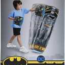 BATMAN Punching Bag with Gloves for Kids - Freestanding Inflatable Boxing Bag Indoor and Outdoor Kids Bop Bag Toy for Exercise and Play, Durable Heavy Duty Stress Relief Punch Bag - 34.5 Inches Tall